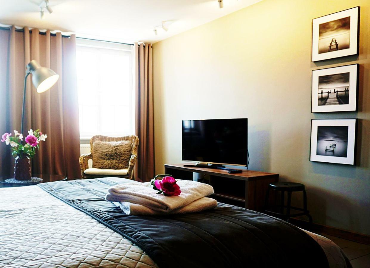 Apartmán Dk Apartament Stare Miasto Olštýn Exteriér fotografie